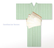 画像をギャラリービューアに読み込む, 半巾帯 夏向け 組紐 麻帯 鱗模様 和じゃれ 組紐帯 ウロコ ベージュ