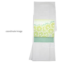 画像をギャラリービューアに読み込む, 京袋帯《召しませ華》お仕立て上がり 全通お太鼓柄 麻 イエロー グリーン レモンと浮き輪シロクマ レモネード アイス