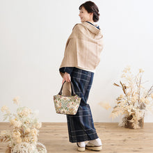 画像をギャラリービューアに読み込む, 奥順 結城紬 真綿 約65×182cm 絹100% 大判 結城紬 真綿まとうショール 無地〔5色〕