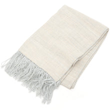画像をギャラリービューアに読み込む, 奥順 結城紬 真綿 約65×182cm 絹100% 大判 結城紬 真綿まとうショール 無地〔5色〕
