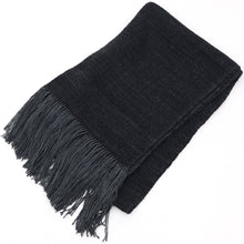 画像をギャラリービューアに読み込む, 奥順 結城紬 真綿 約65×182cm 絹100% 大判 結城紬 真綿まとうショール 無地〔5色〕