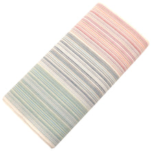 画像をギャラリービューアに読み込む, 阿波しじら織 着物 生成りに彩三色 No.H59