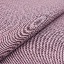 画像をギャラリービューアに読み込む, 阿波コットンウール しじら織 着物 京紫無地感柄 No.w31