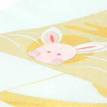 画像をギャラリービューアに読み込む, 名古屋帯 パステルカラー 三角うさぎ ( 3色 )