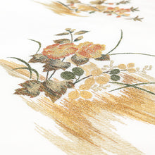 画像をギャラリービューアに読み込む, 名古屋帯 牡丹 梅 萩 季節の花重ね ( 2色 )