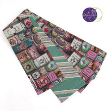 画像をギャラリービューアに読み込む, 《召しませ華》ティン缶 ビンテージ ボトル Vintage リバーシブル半巾帯