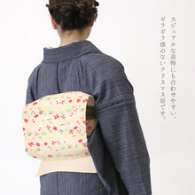 画像をギャラリービューアに読み込む, 正絹 お仕立て上がり 西陣織 クリスマスシリーズ モダン小紋 名古屋帯(4柄)