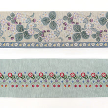 画像をギャラリービューアに読み込む, 《召しませ華》野イチゴ さくらんぼ 苺のパンチュール リバーシブル半巾帯