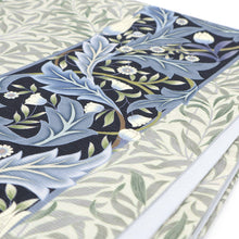 画像をギャラリービューアに読み込む, 京袋帯 《うれしづくし》 お仕立て上がり 全通 ウィリアムモリス 柳に月桂樹 ダマスク シンプリー セバン ウイローボウ モリスリーフ(グレー)