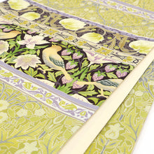 画像をギャラリービューアに読み込む, 京袋帯 《うれしづくし》 お仕立て上がり 全通 ウィリアムモリス ストロベリー・シーフ 苺 いちご泥棒(イエロー)