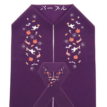 画像をギャラリービューアに読み込む, 刺繍半衿 ハロウィン 日本製 シルエリー ハロウィンモチーフ( 4色 )