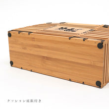 画像をギャラリービューアに読み込む, カゴバッグ 天然素材 竹かご 手毬と桜彫り あられ模様 巾着籠バッグ パープル