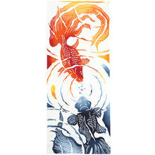 画像をギャラリービューアに読み込む, 注染手ぬぐい【kenema】金魚「揺らめく金魚50084」《kenemaけねま》ホワイト/白地/金魚/夏/手拭い/てぬぐい【メール便OK】【MY】