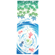 画像をギャラリービューアに読み込む, 注染手ぬぐい【kenema】金魚「清涼金魚50189」《kenemaけねま》ホワイト/白地/青紅葉/金魚/夏/手拭い/てぬぐい【メール便OK】【MY】