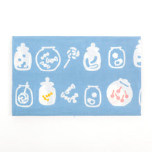 画像をギャラリービューアに読み込む, 手ぬぐい 梨園染め「キャンディ 1026」《戸田屋商店》キャンディー/アメ/飴/ブルー/水色/手拭い/てぬぐい