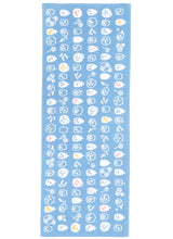 画像をギャラリービューアに読み込む, 手ぬぐい 梨園染め「キャンディ 1026」《戸田屋商店》キャンディー/アメ/飴/ブルー/水色/手拭い/てぬぐい