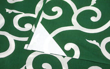画像をギャラリービューアに読み込む, 唐草 風呂敷 六巾 唐草模様 緑 吉祥文様 綿100% 大判サイズ ふろしき(200cm) - ふだんきものハイムラヤ