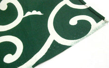 画像をギャラリービューアに読み込む, 唐草 風呂敷 四巾 唐草模様 緑 吉祥文様 綿100% 大判サイズ ふろしき(120cm) - ふだんきものハイムラヤ