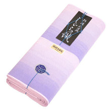 画像をギャラリービューアに読み込む, 阿波しじら織 着物 淡藤紅薄ピンクのグラデーション サクラ No.H39 - ふだんきものハイムラヤ