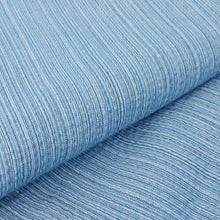 画像をギャラリービューアに読み込む, 阿波しじら織 着物 瓶覗色に白藍細縞 No.H6 - ふだんきものハイムラヤ