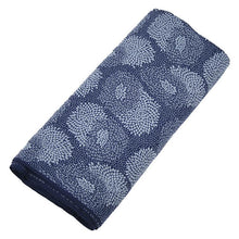 画像をギャラリービューアに読み込む, 阿波しじら織 着物 抜染 霰にむじな菊づくし No.504 - ふだんきものハイムラヤ