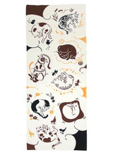 画像をギャラリービューアに読み込む, 手ぬぐい「昼寝子(ひるねこ) 51635」《kenema けねま》猫/ネコ/お昼寝/夢の中/手拭い/てぬぐい - ふだんきものハイムラヤ
