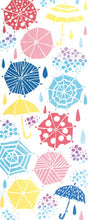 画像をギャラリービューアに読み込む, 手ぬぐい 夏の風物詩「雨降り 53338」《kenema けねま》傘/アジサイ/梅雨/手拭い/てぬぐい - ふだんきものハイムラヤ