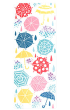 画像をギャラリービューアに読み込む, 手ぬぐい 夏の風物詩「雨降り 53338」《kenema けねま》傘/アジサイ/梅雨/手拭い/てぬぐい - ふだんきものハイムラヤ