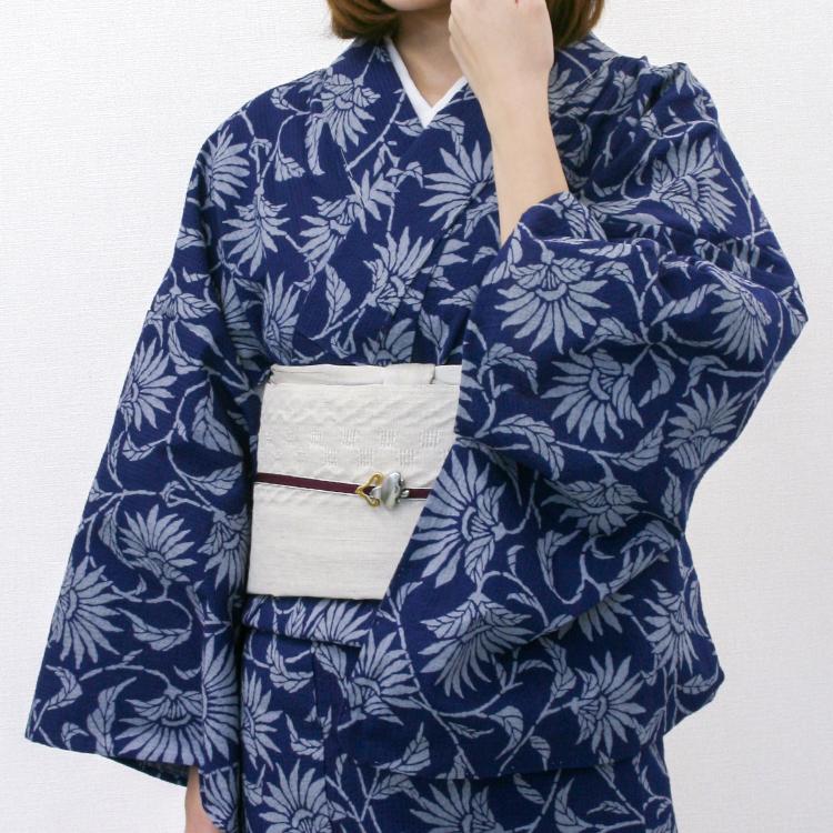 夏用 付け帯 羅 花模様 着物 065w d 手っ取り早い 