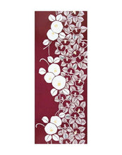 画像をギャラリービューアに読み込む, 手ぬぐい 梨園染め「椿(ツバキ) 691R」《戸田屋商店》赤地/花/手拭い/てぬぐい - ふだんきものハイムラヤ