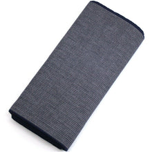 画像をギャラリービューアに読み込む, 阿波コットンウール しじら織 着物 濃紺無地感柄 No.w29