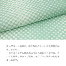 画像をギャラリービューアに読み込む, 羽織 小紋 単衣 プレタ 紗 ドットクラデーション 緑 ぼかし グリーン
