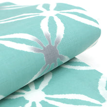 画像をギャラリービューアに読み込む, 半巾帯 《竺仙》コットン 浴衣地 七宝 ぼかし ミントグリーンにグレーぼかし
