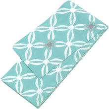 画像をギャラリービューアに読み込む, 半巾帯 《竺仙》コットン 浴衣地 七宝 ぼかし ミントグリーンにグレーぼかし
