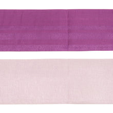 画像をギャラリービューアに読み込む, 半巾帯 パープルに変わり市松と縞 リバーシブル
