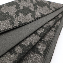 画像をギャラリービューアに読み込む, 半巾帯 《凪NAGI》ブラック グレー 千鳥模様 リバーシブル
