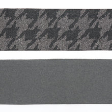 画像をギャラリービューアに読み込む, 半巾帯 《凪NAGI》ブラック グレー 千鳥模様 リバーシブル
