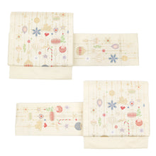 画像をギャラリービューアに読み込む, 西陣織 クリスマスシリーズ サンタクロース ツリー 名古屋帯 （12柄）
