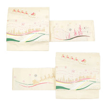 画像をギャラリービューアに読み込む, 西陣織 クリスマスシリーズ サンタクロース ツリー 名古屋帯 （12柄）
