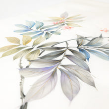 画像をギャラリービューアに読み込む, 名古屋帯 白地 南天の彩り （ オフホワイト ）
