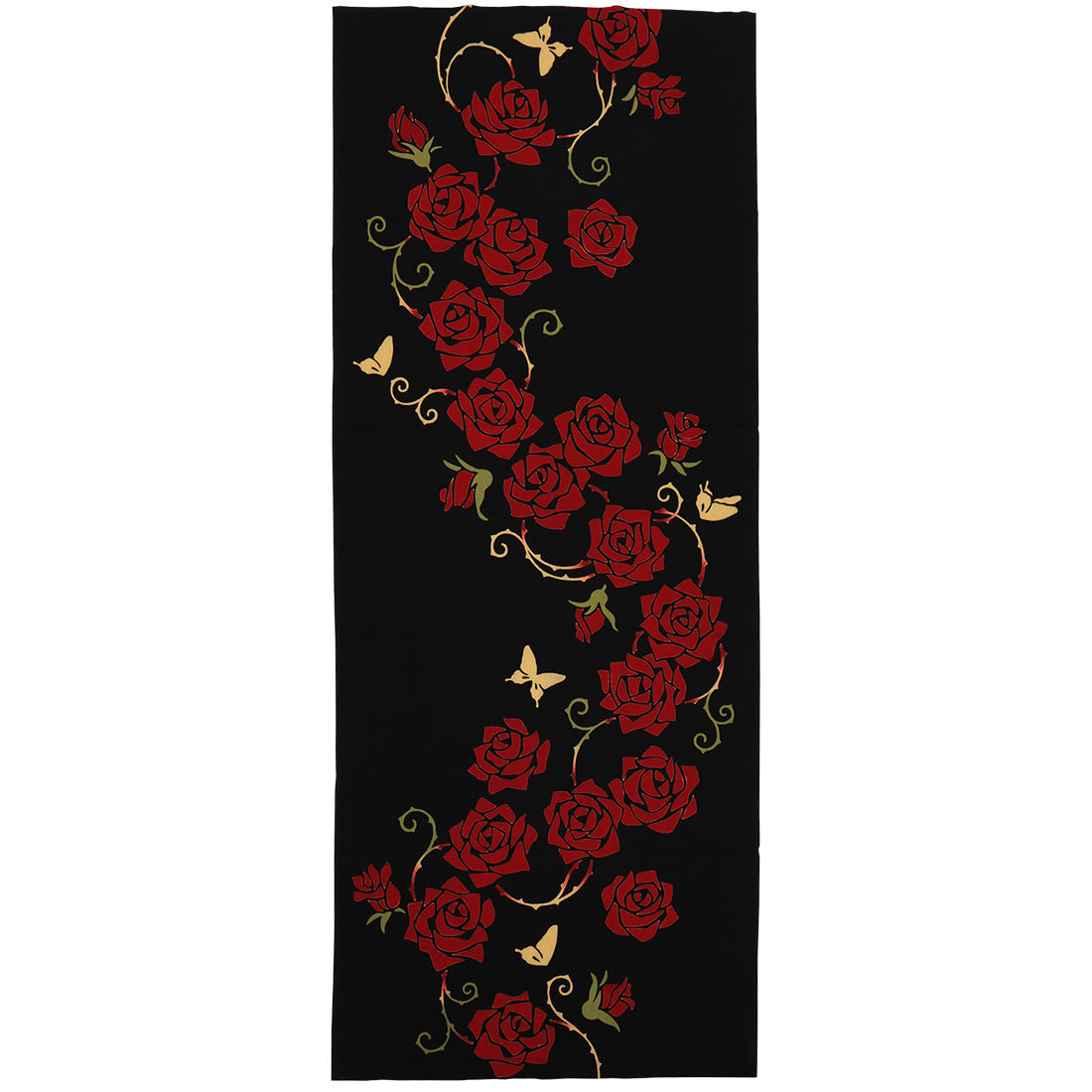 手ぬぐい 花圃「薔薇紅(ばらべに) 242561」《 JIKAN STYLE 》赤バラ